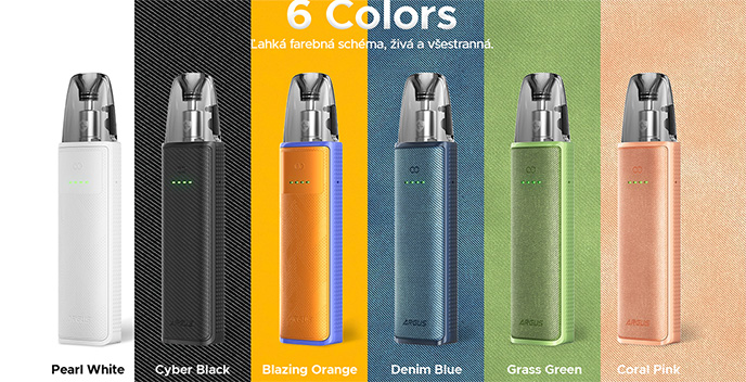 VOOPOO ARGUS Z3 e-cigarette ake mame farby